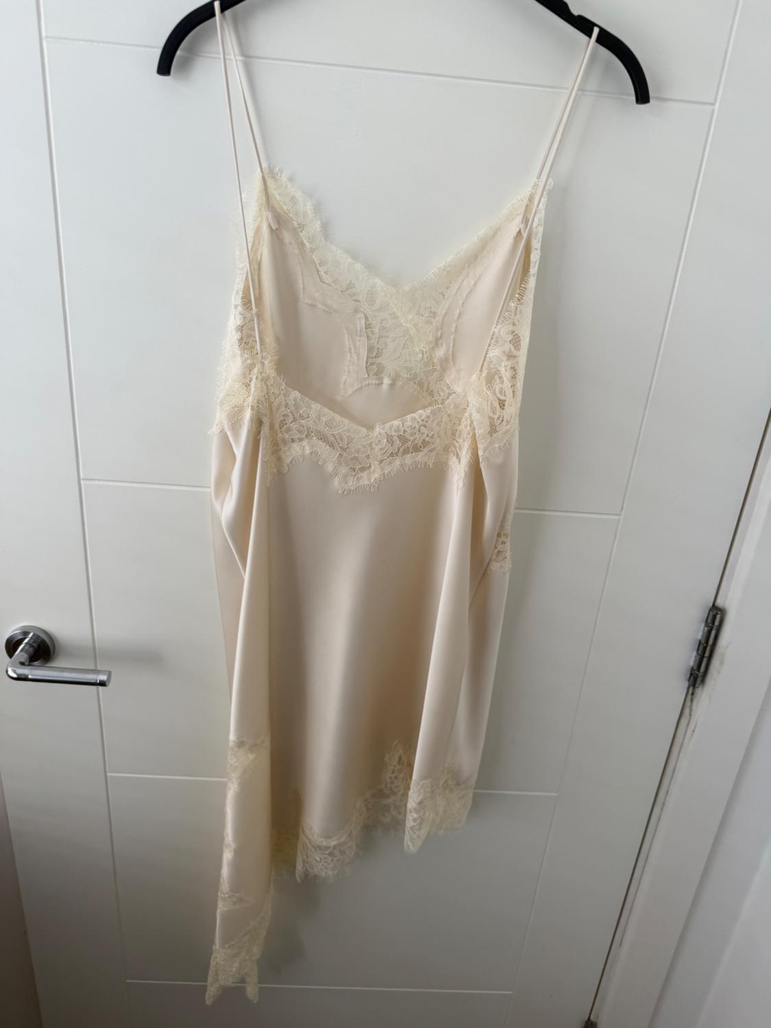 ASYMMETRIC LACE DRESS ZW COLLECTION - Image 4