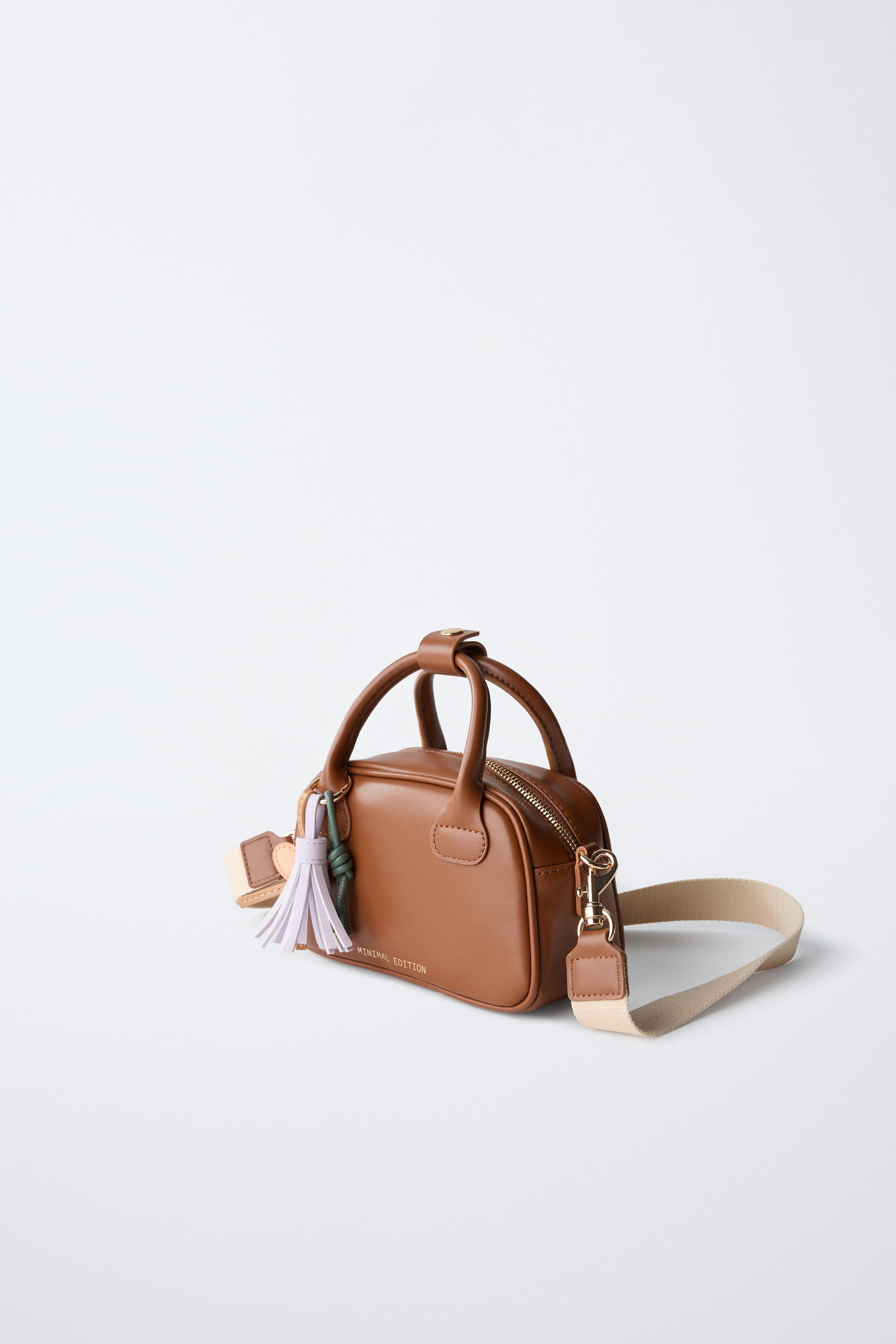 MINI BOWLING CROSSBODY BAG - Brown | ZARA United States