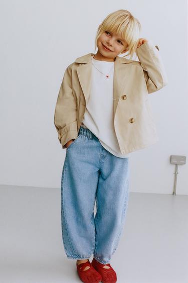 JEANS BALLOON - Mid-blue dari Zara