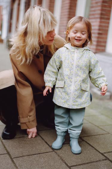 ELASTICATED WELLIES - Khaki Green by Zara