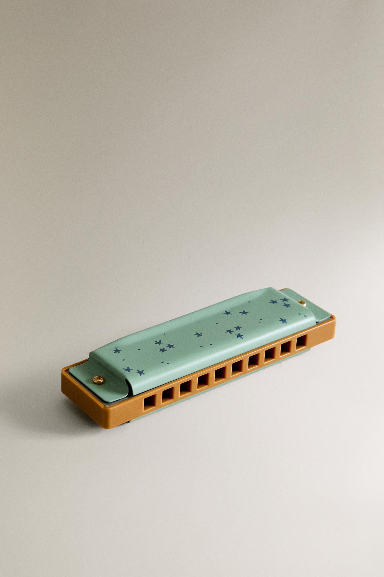 KIDS' TOY HARMONICA INSTRUMENT — Multicoloured