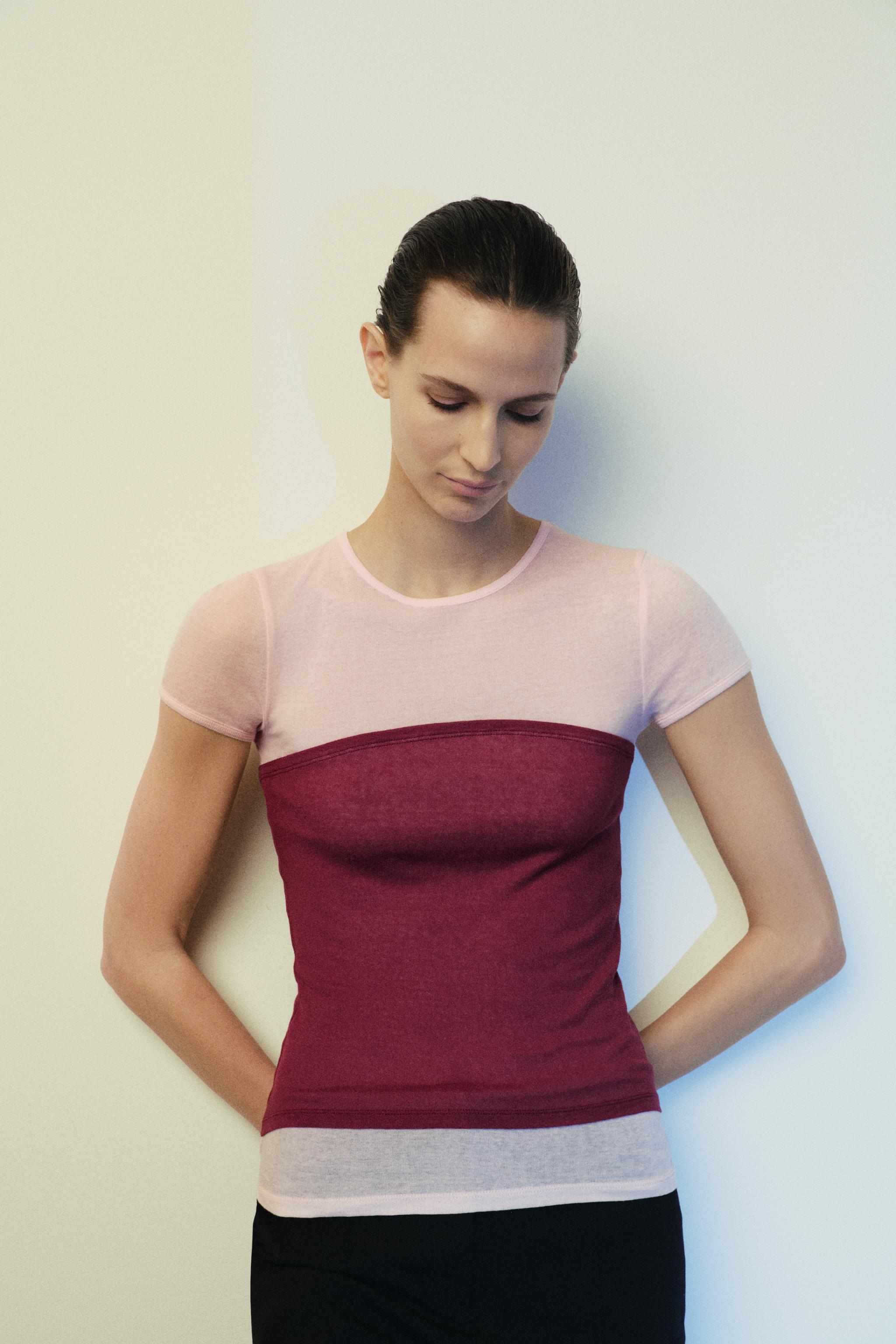 T-SHIRT SUPIMA® EFFET DOUBLE