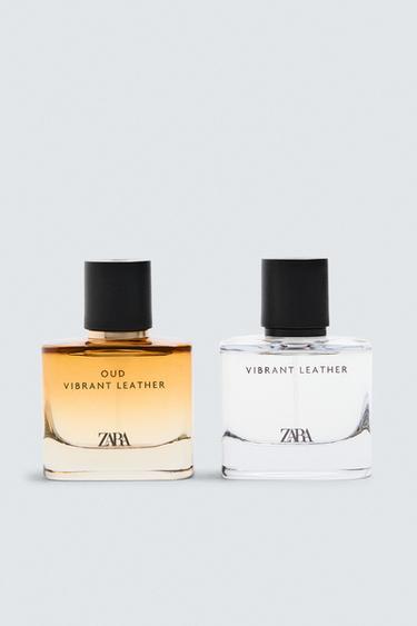 Zara VIBRANT LEATHER + VIBRANT LEATHER OUD EDP 2 X 60 ML (2.03 FL. OZ) - TINTED LEATHER