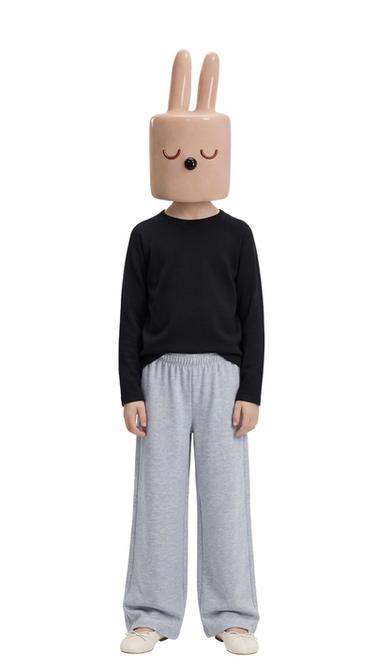 T-SHIRT LENGAN RAGLAN DENGAN MODAL - Dark anthracite dari Zara