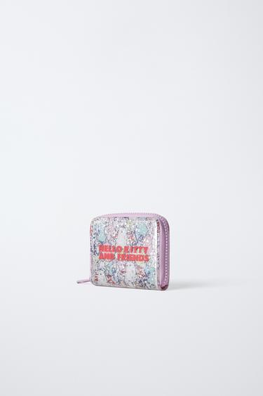 HELLO KITTY AND FRIENDS © VINYL WALLET - Ecru White by Zara - Image 1