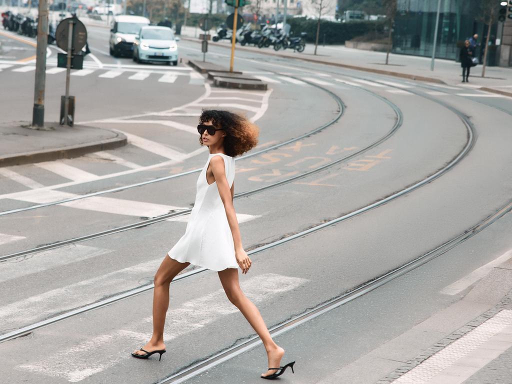 COMBINATION GODET DRESS