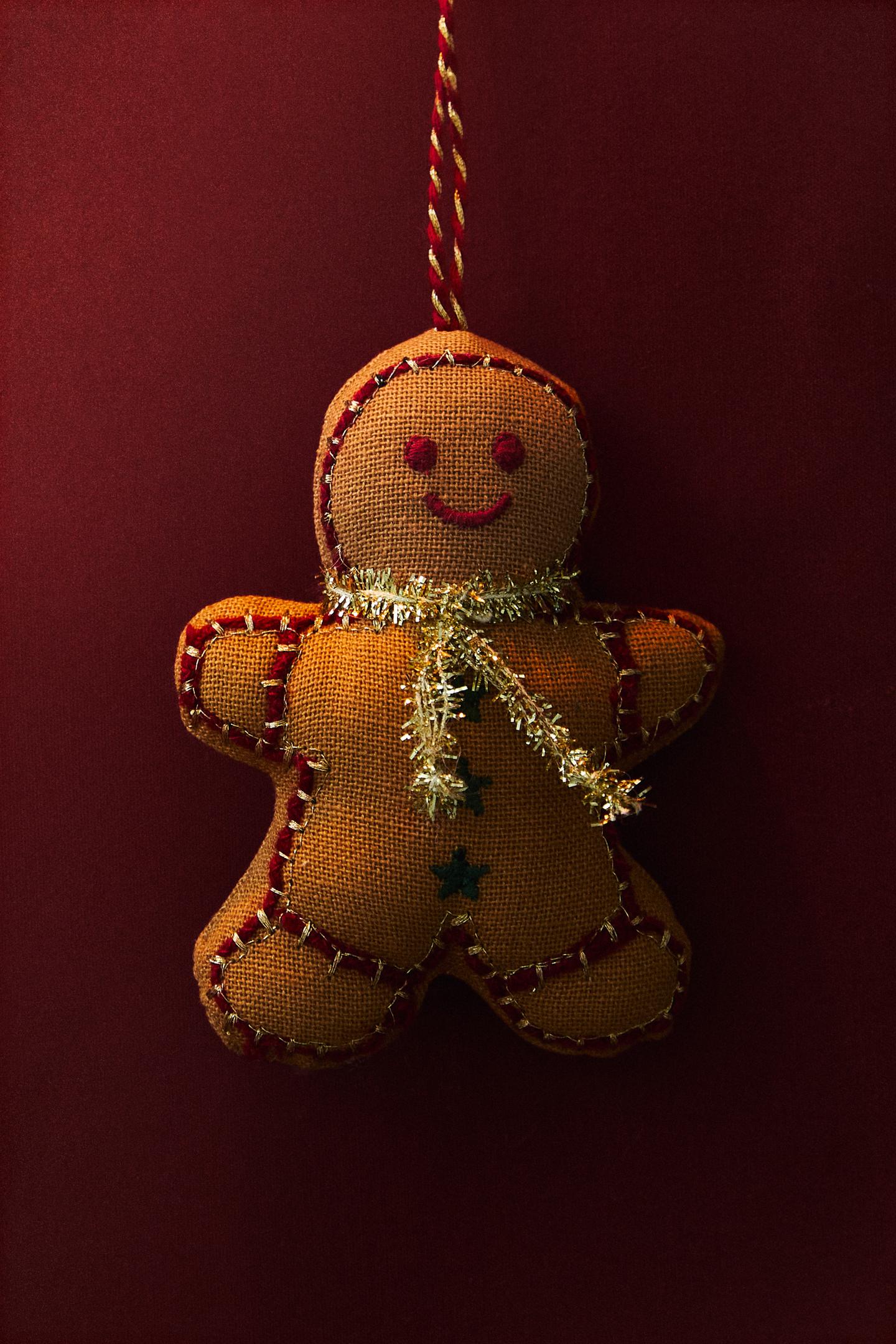 Ёлочные украшения Zara Gingerbread Man Christmas Tree Decoration, цвет: Карамельный — фото 5