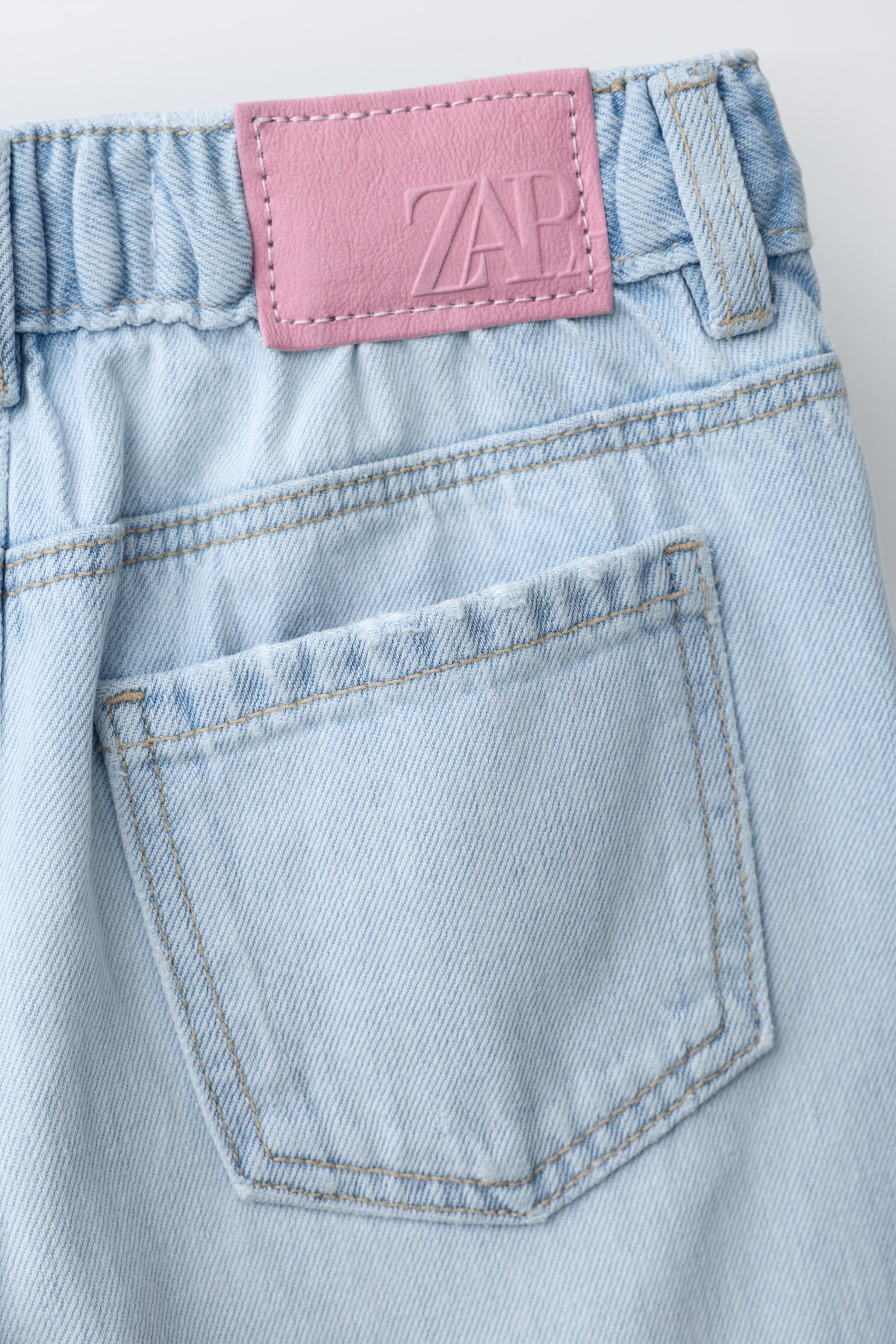 バレルフィットデニムパンツ - ライトブルー | ZARA Japan / 日本