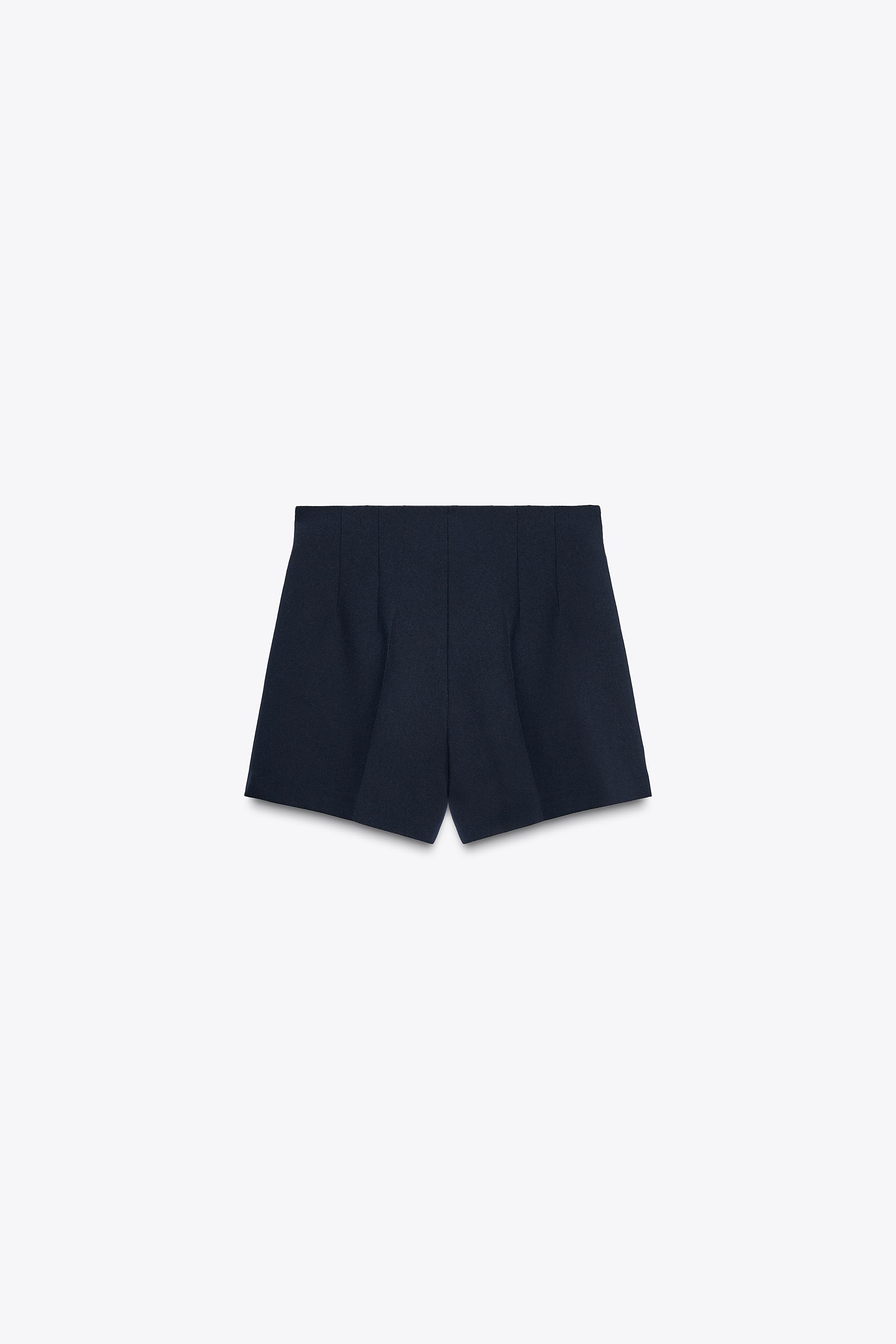 ハイライズ バミューダパンツ - ネイビーブルー | ZARA Japan / 日本