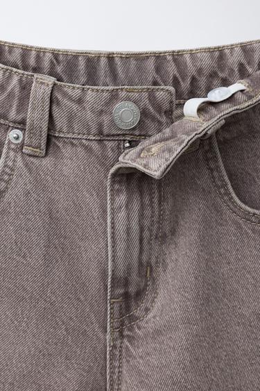 DENIM BERMUDA SHORTS - Mauve by Zara - Image 2