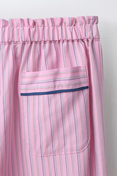 STRIPED TROUSERS - Pink by Zara - Image 3