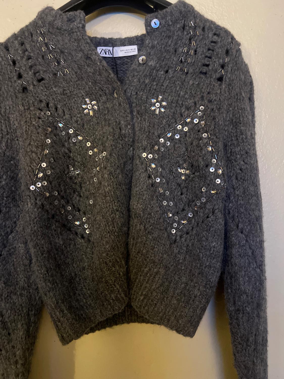 KNITTED CARDIGAN - Image 3
