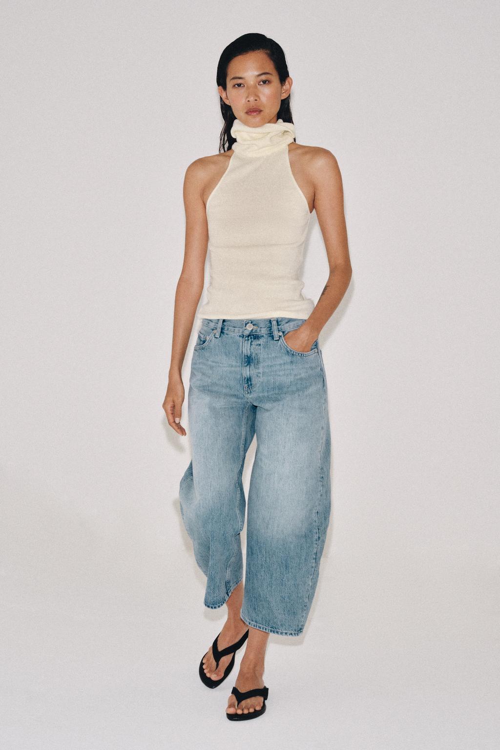 ZW COLLECTION MID-RISE BALLOON JEANS - image 3