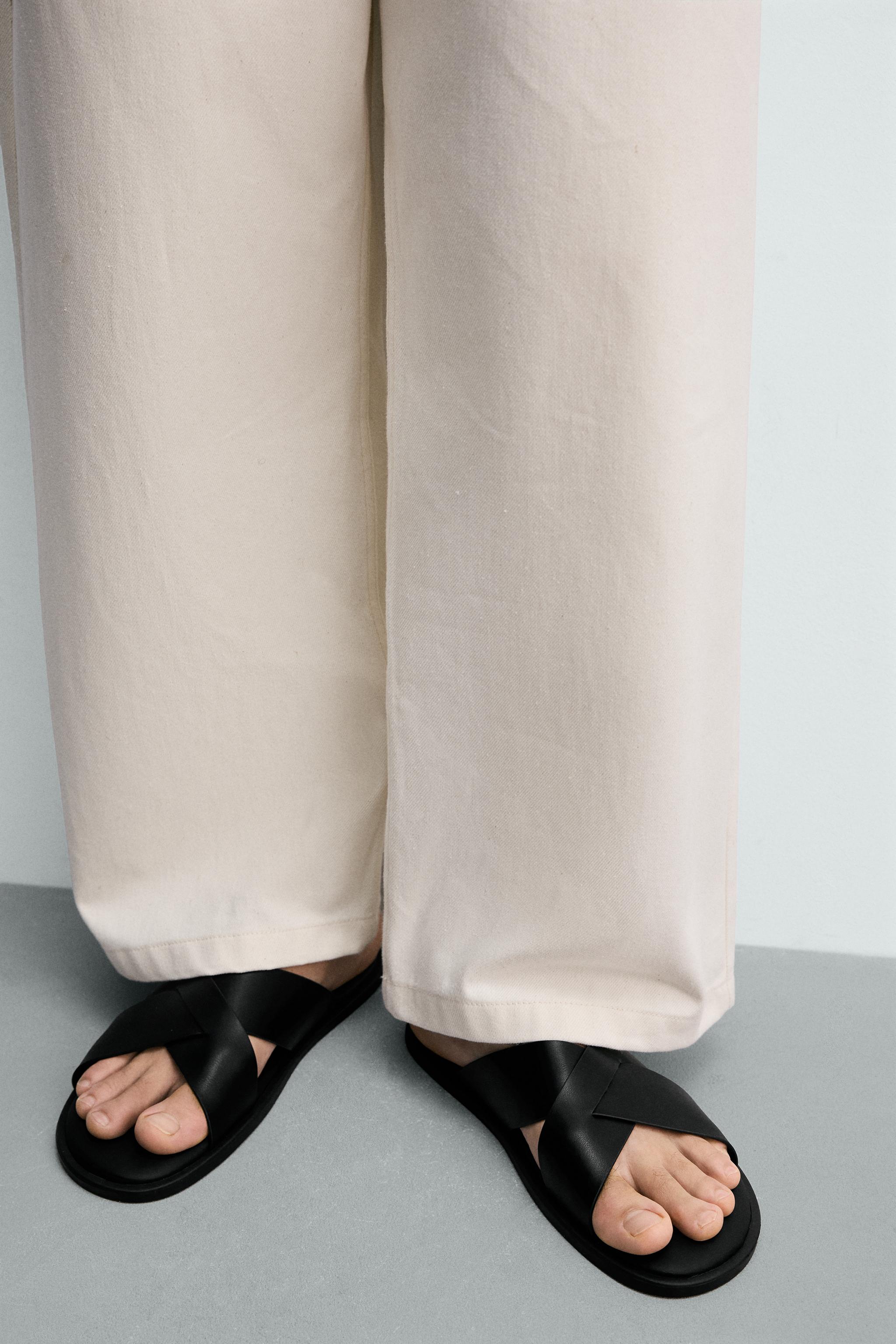 CRISSCROSS SANDALS