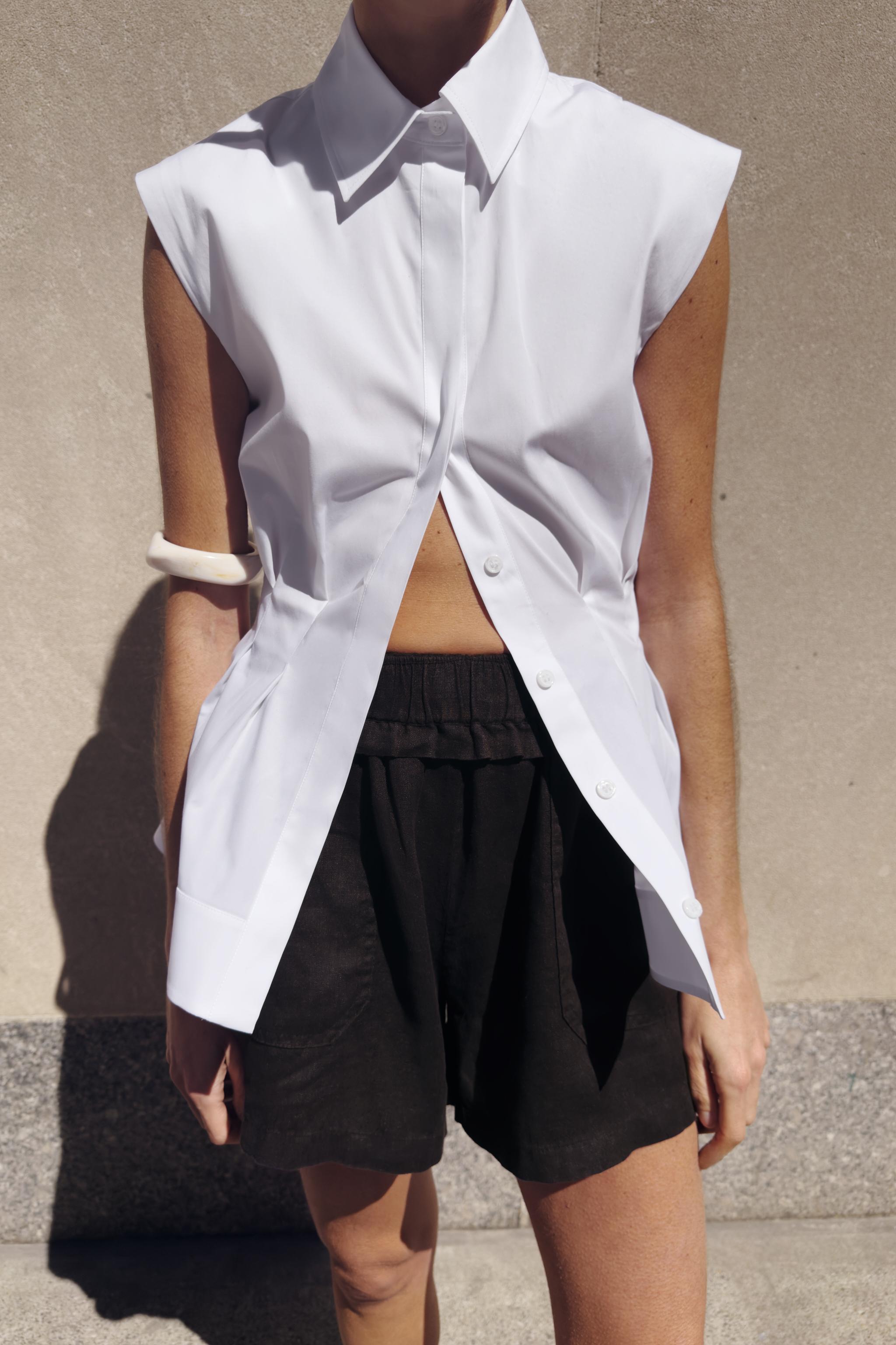 ZW COLLECTION KOLSUZ PİLİLİ GÖMLEK