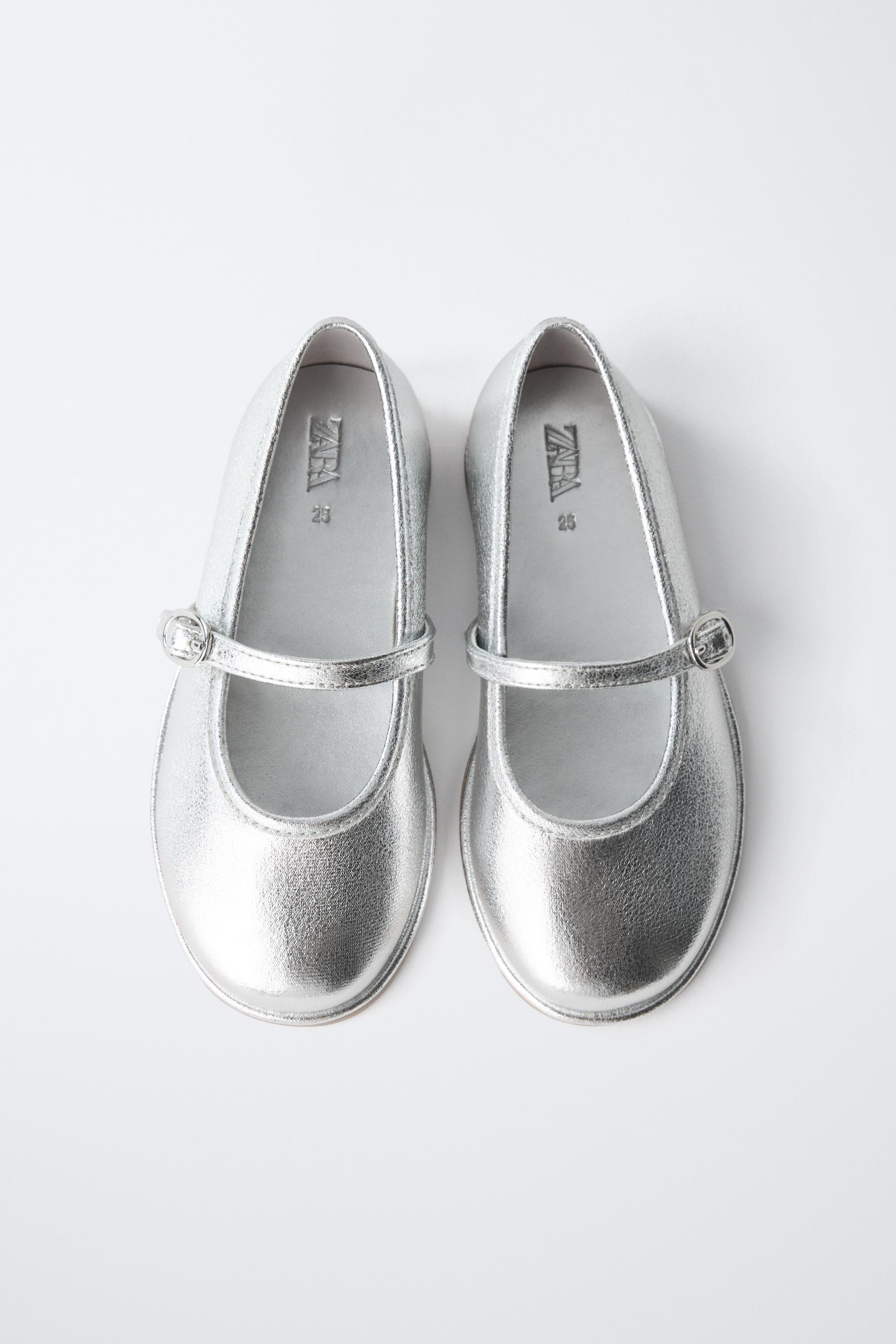 BALLERINES MÉTALLISÉES