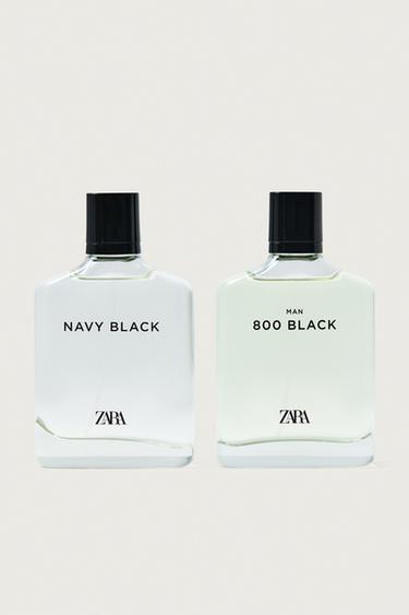 NAVY BLACK + 800 BLACK EDT 2X100 ML / 3.38 oz - TINTED LEATHER by Zara