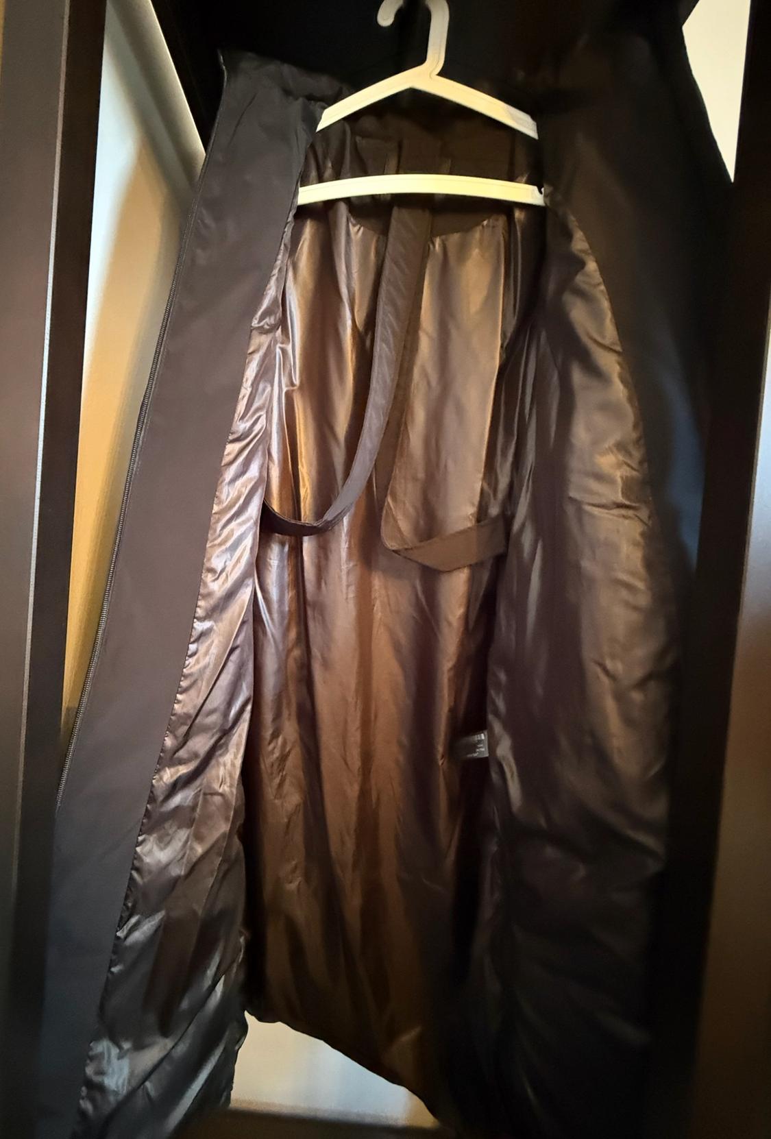 LONG WATER REPELLENT WINDPROOF HOODED DOWN COAT - Image 6