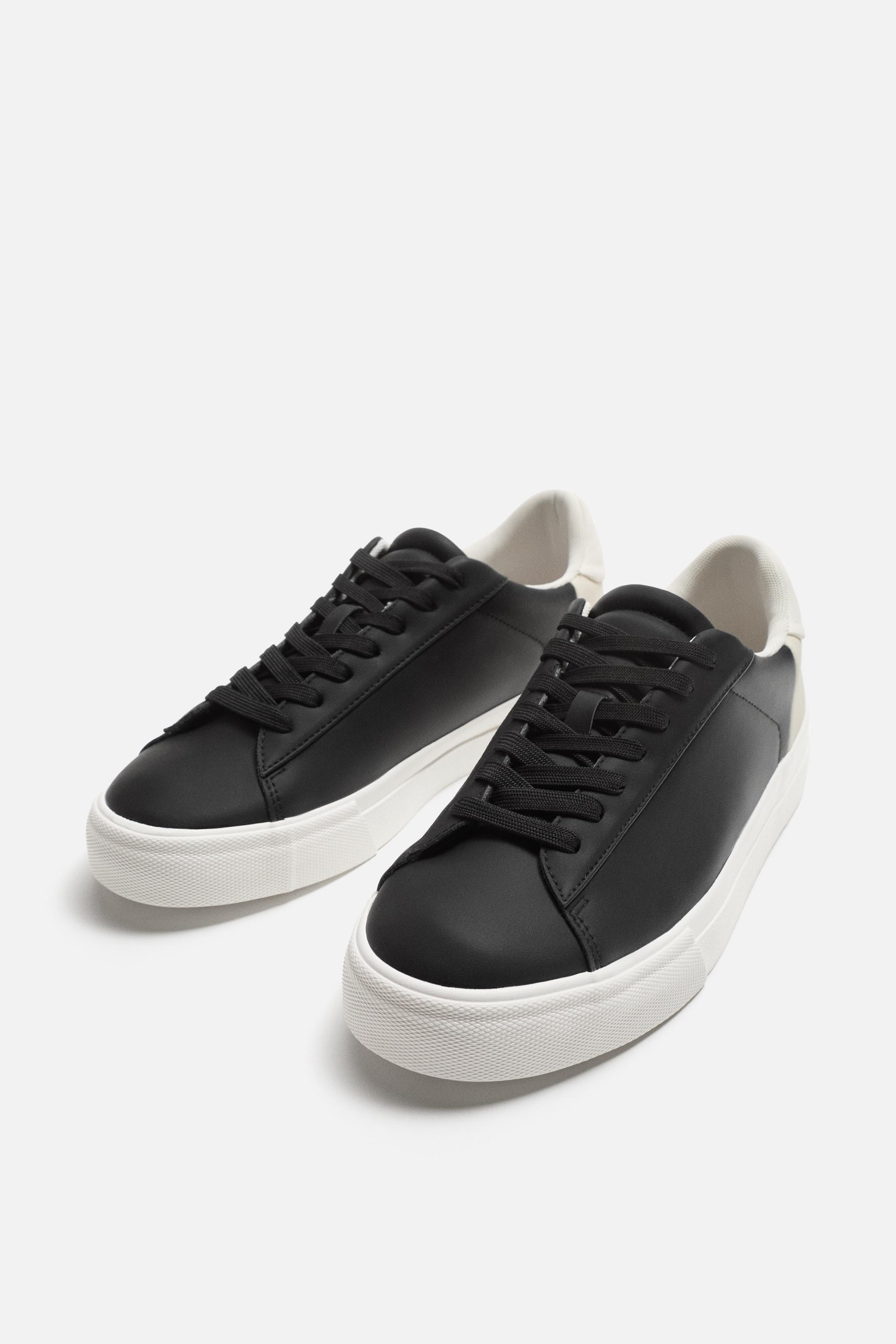 Zapatillas negras zara sale