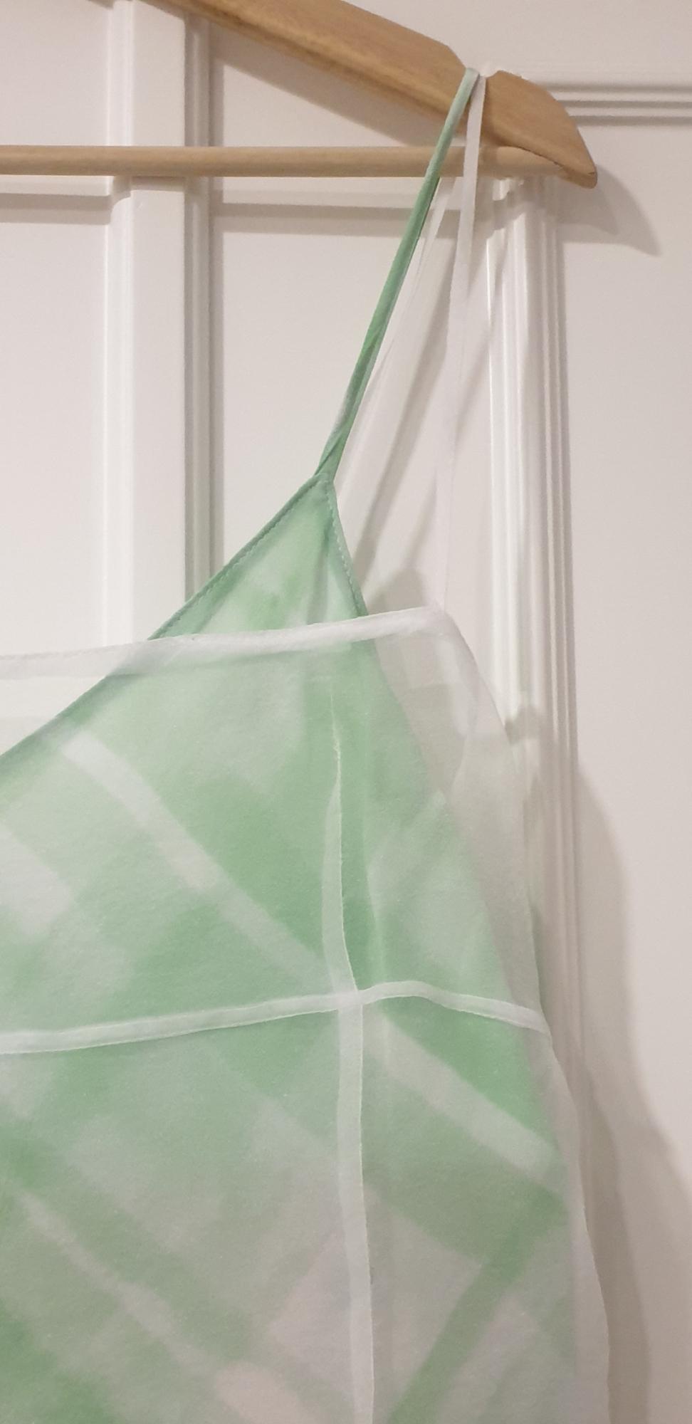 ORGANZA CHECK DRESS - Image 3