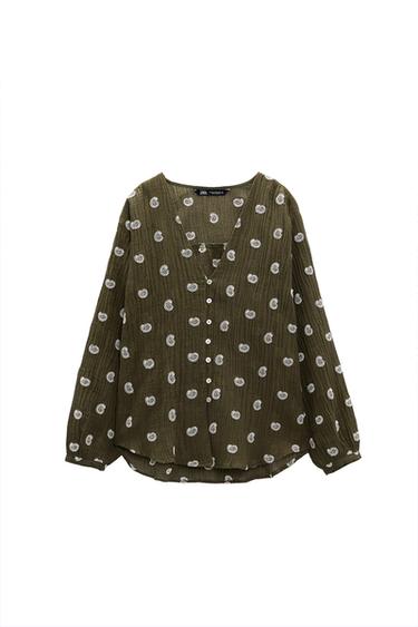 EMBROIDERED RUSTIC TOP
