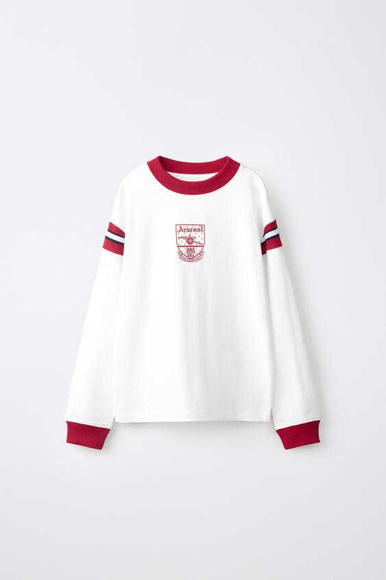 CAMISETA ESTAMPADO ARSENAL F.C. © - Blanco de Zara - Imagen 0