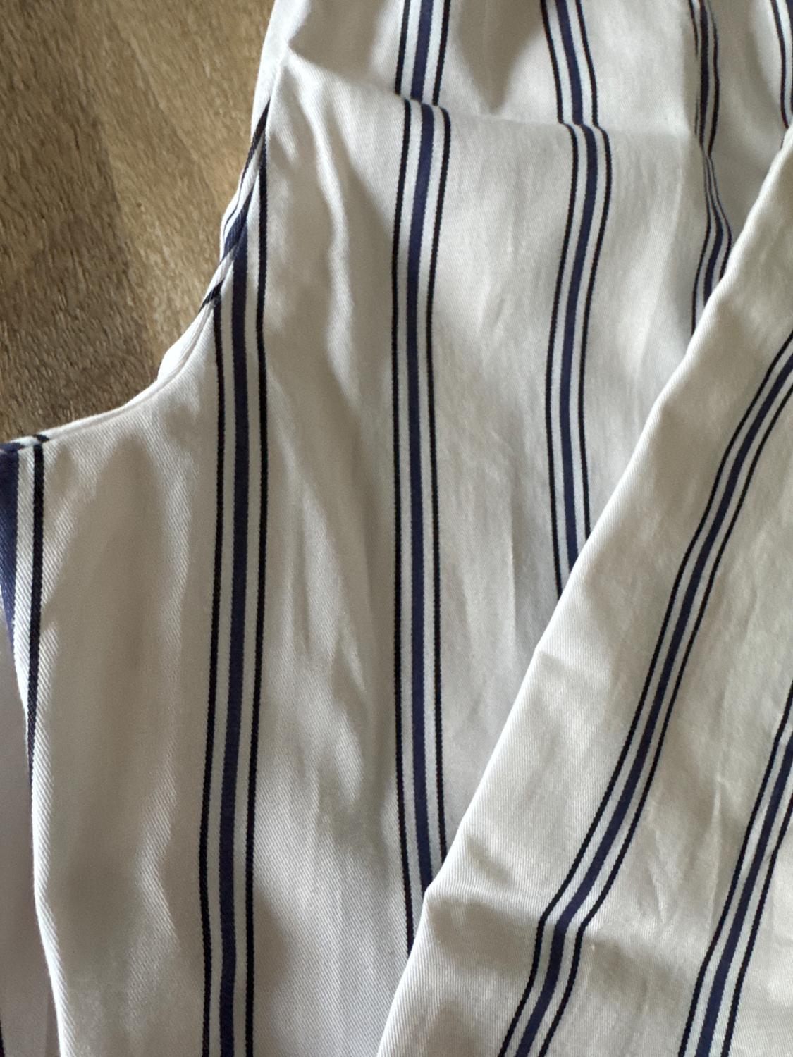 ZW COLLECTION STRIPED PALAZZO TROUSERS - Image 5