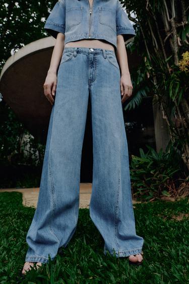 JEAN Z1975 LARGE TAILLE HAUTE - Bleu moyen de Zara - Image 1