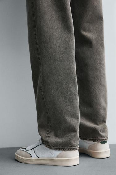 TRAINERS WITH CONTRAST SOLE - White by Zara - Image 3