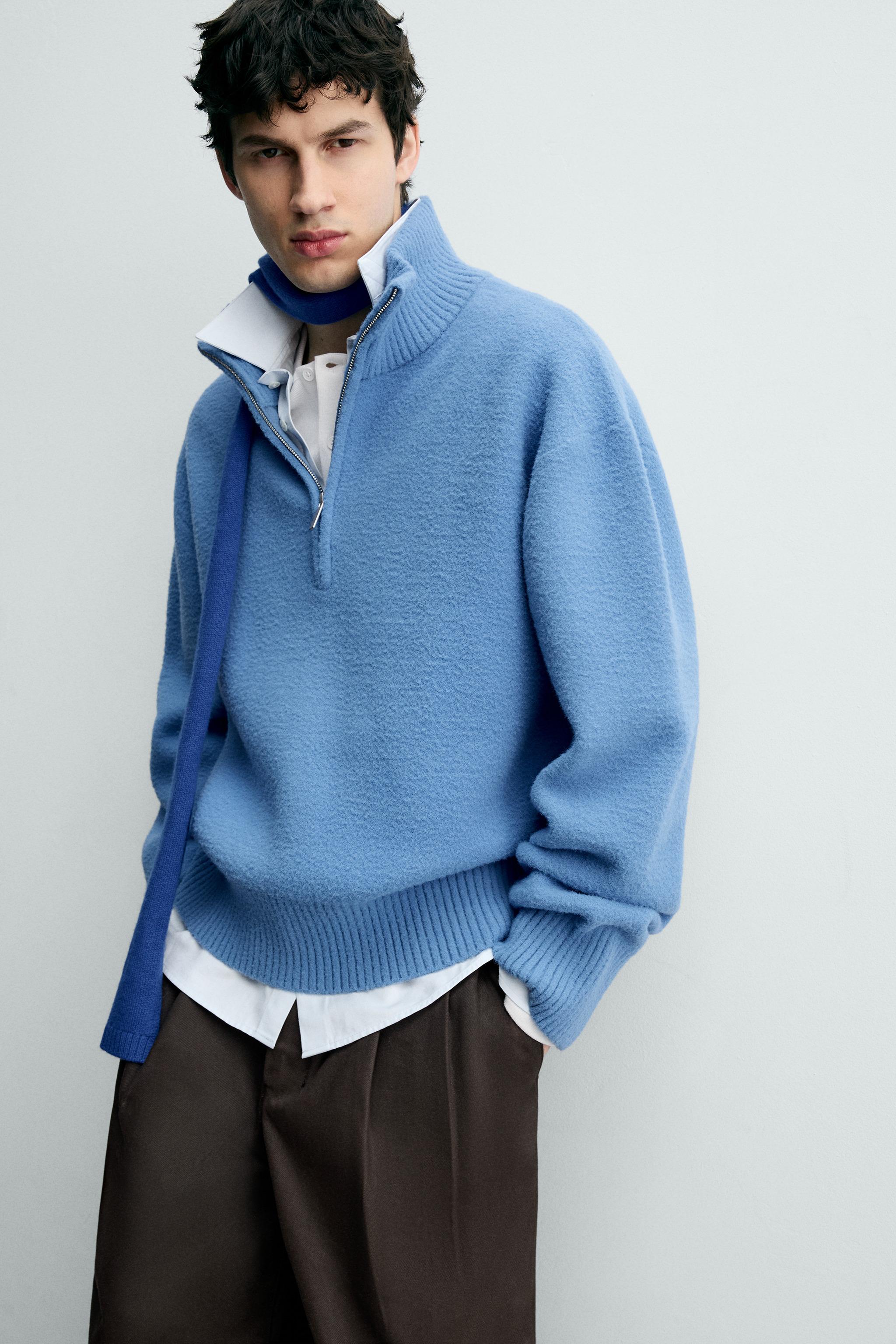 BOXY FIT TEXTURED JUMPER