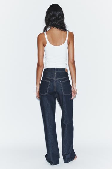 JEAN DROIT TRF TAILLE BASSE - Bleu de Zara - Image 3