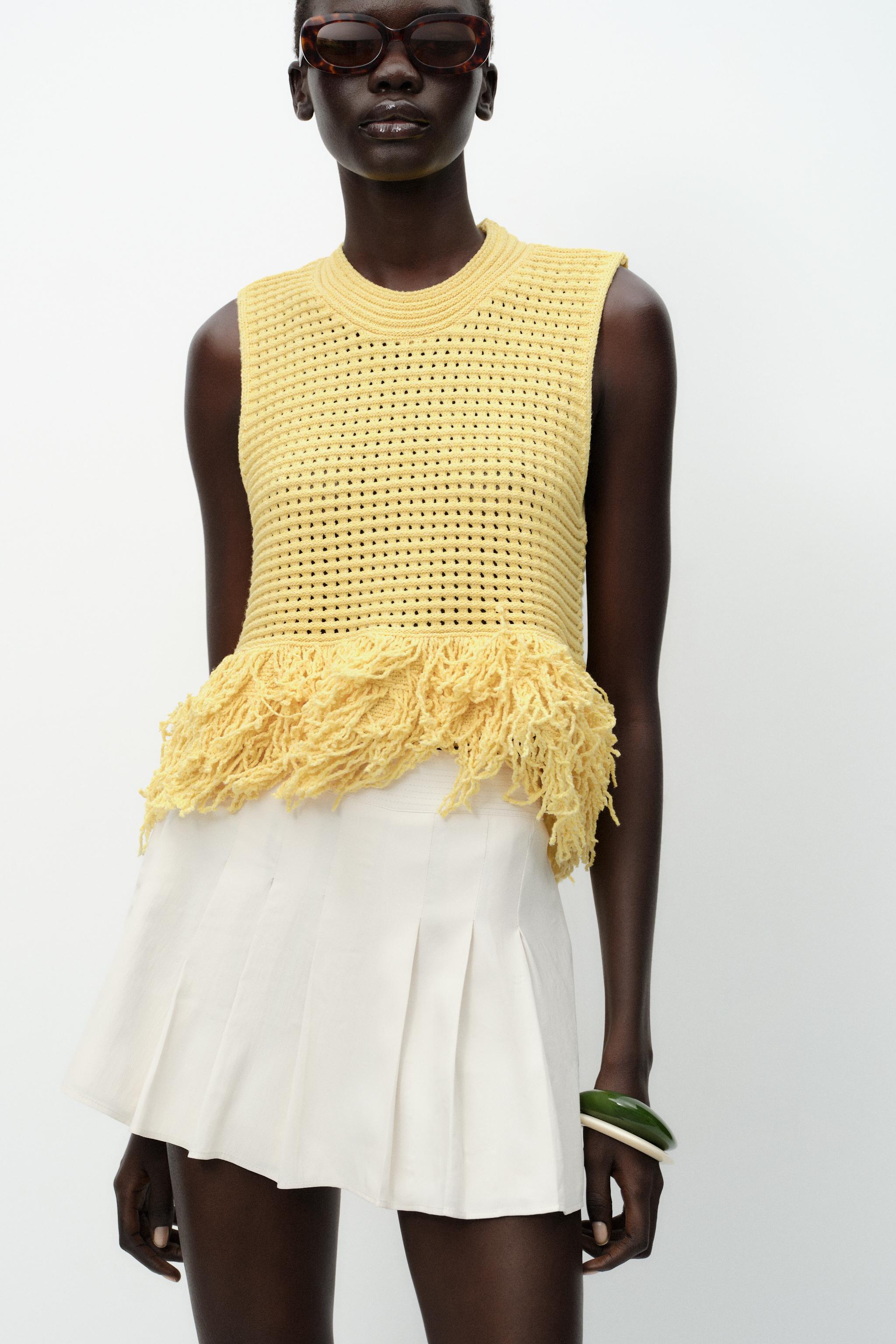 JUPE-CULOTTE MINI PLIS