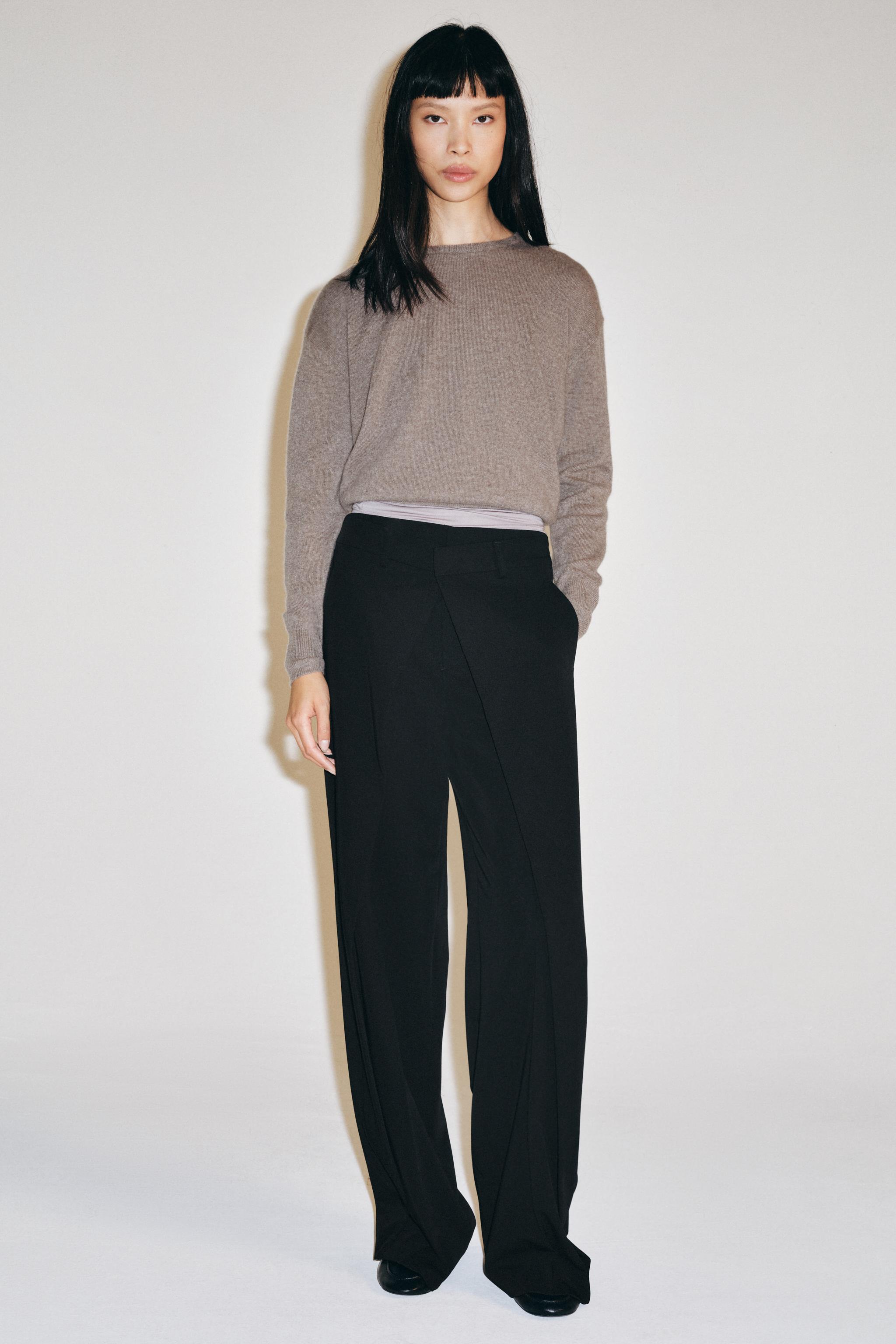 PANTALON À PLIS AVANT ZW COLLECTION