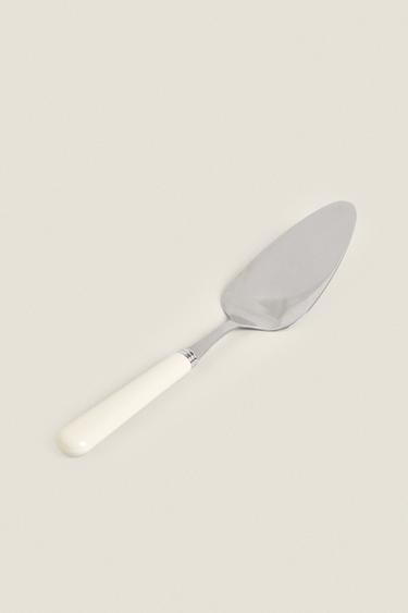 STAINLESS STEEL CAKE SERVER — Cream 2