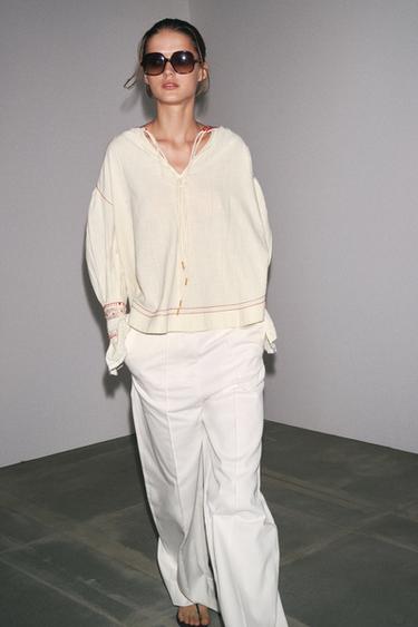 Image du produit - Écru / Grenat de Zara