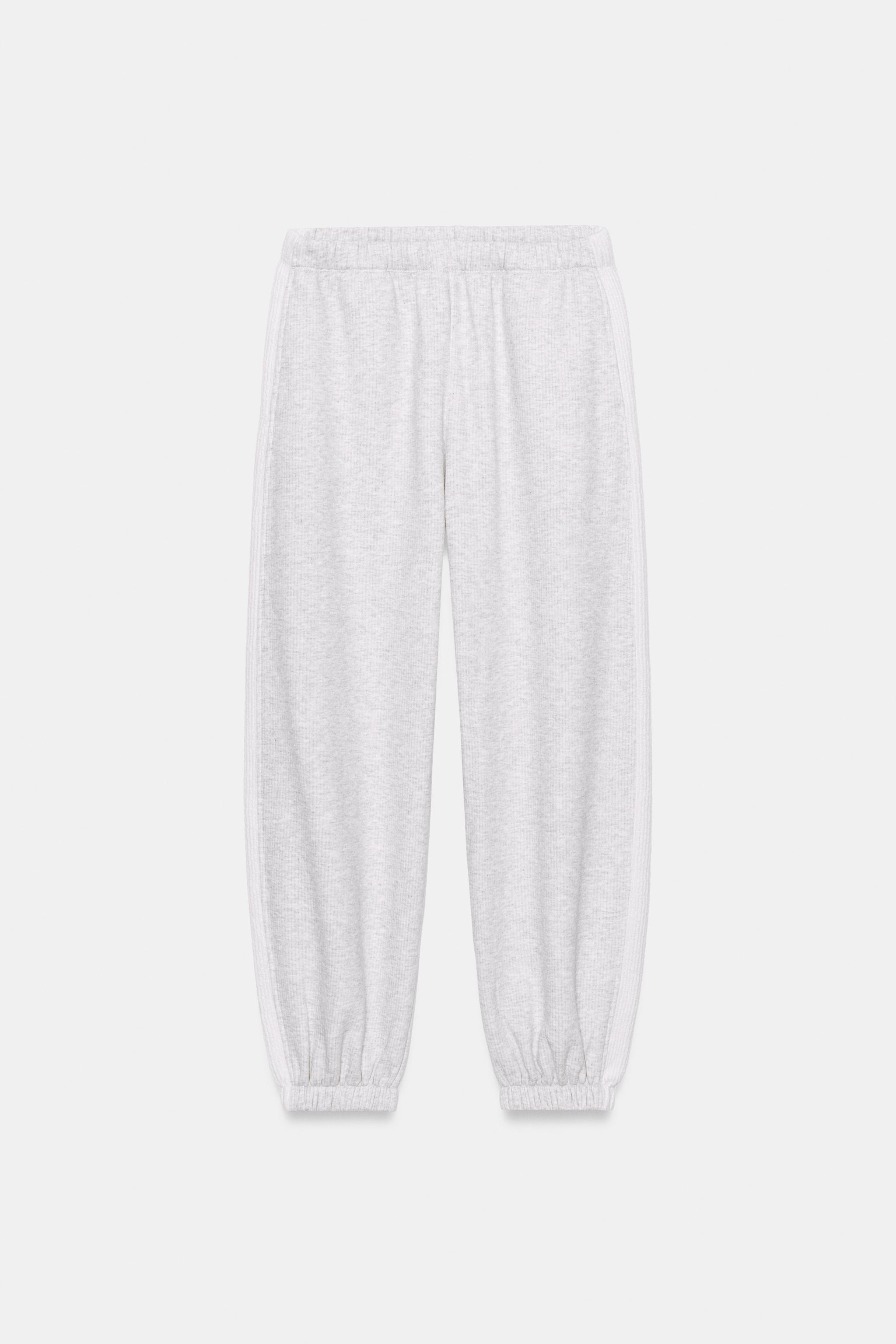 Женские брюки Zara COTTON-BLEND JOGGERS — фото 5