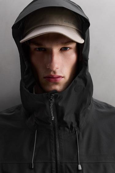 VESTE TECHNIQUE SHELL WATERPROOF 3L - Noir de Zara - Image 4