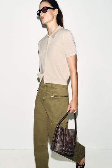 BOSSA BANDOLERA TRENADA - Marró de Zara