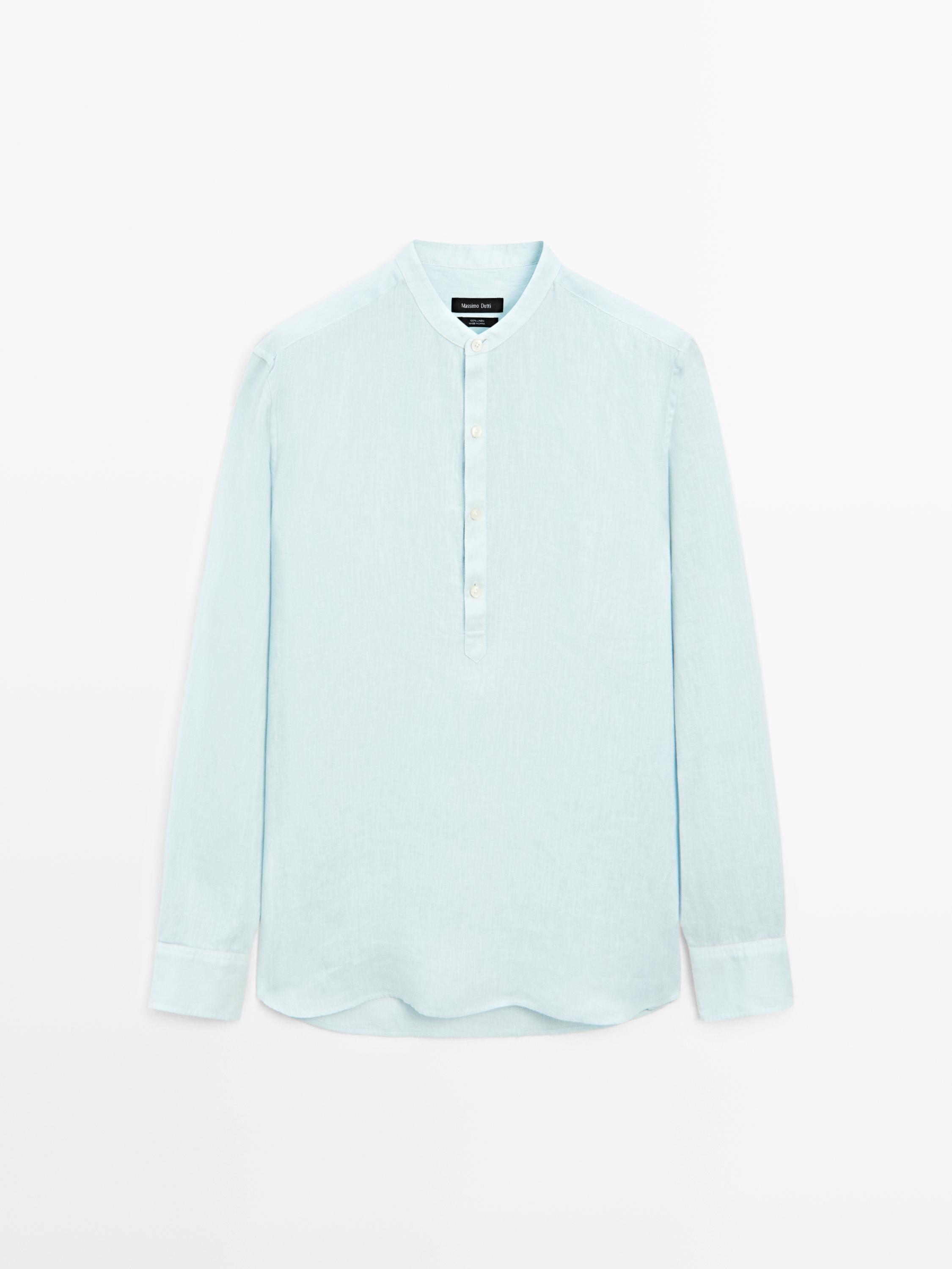 100% linen shirt