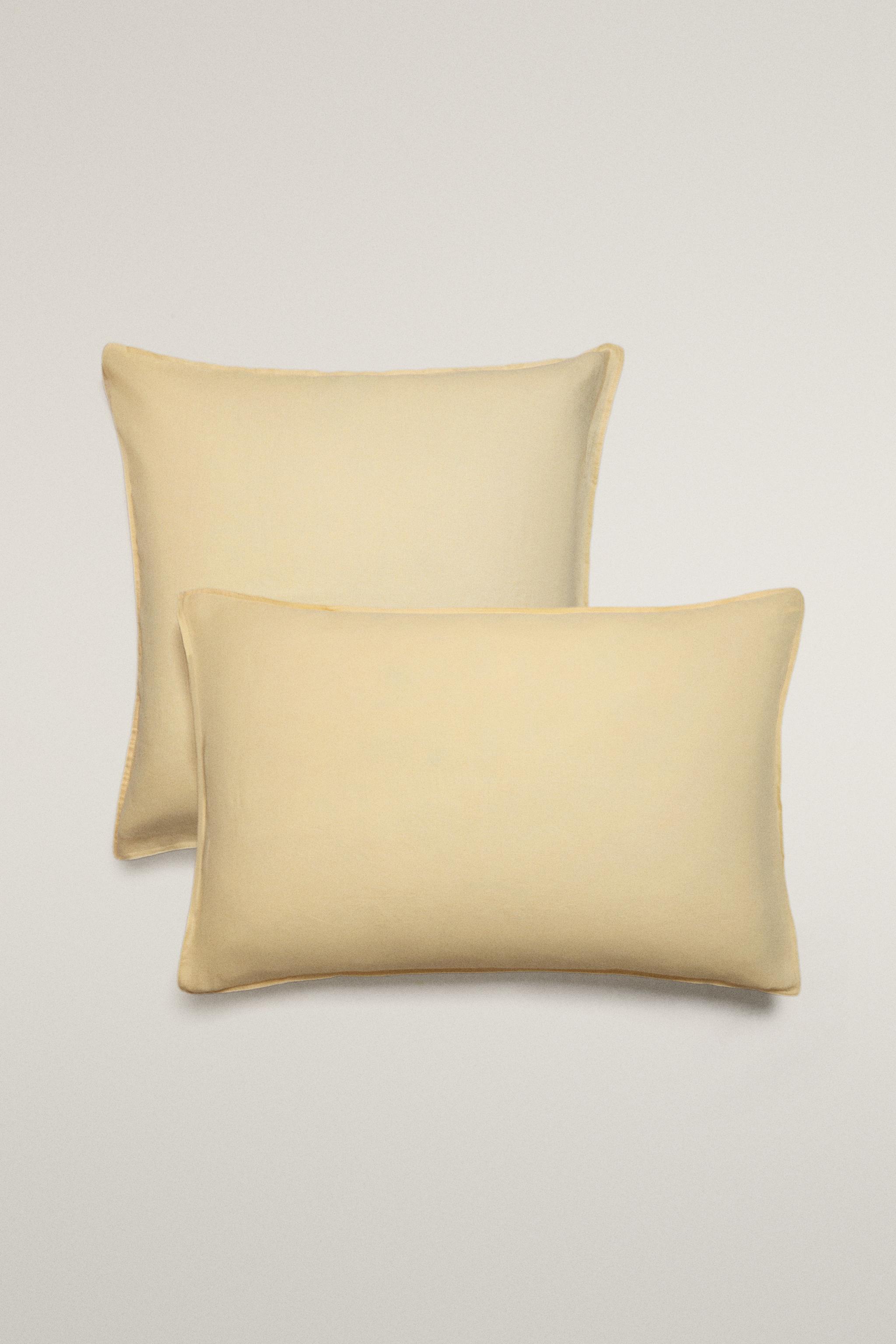 (140 GxM²) WASHED LINEN PILLOWCASE