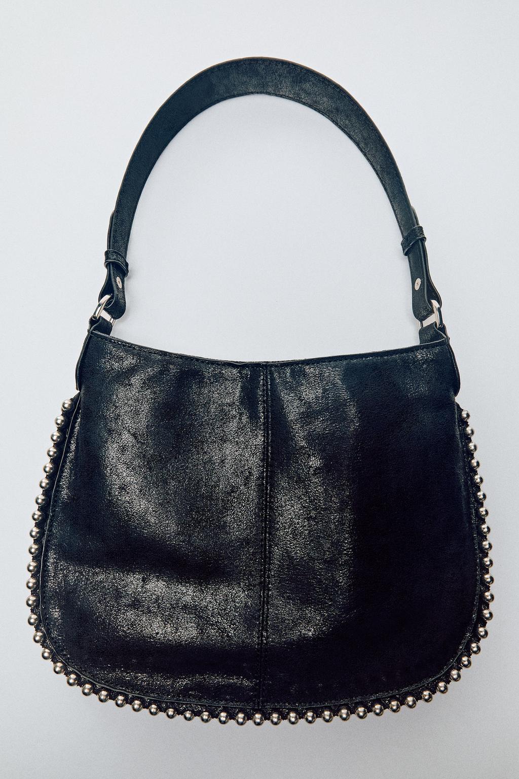 APPLIQUÉ SHOULDER BAG