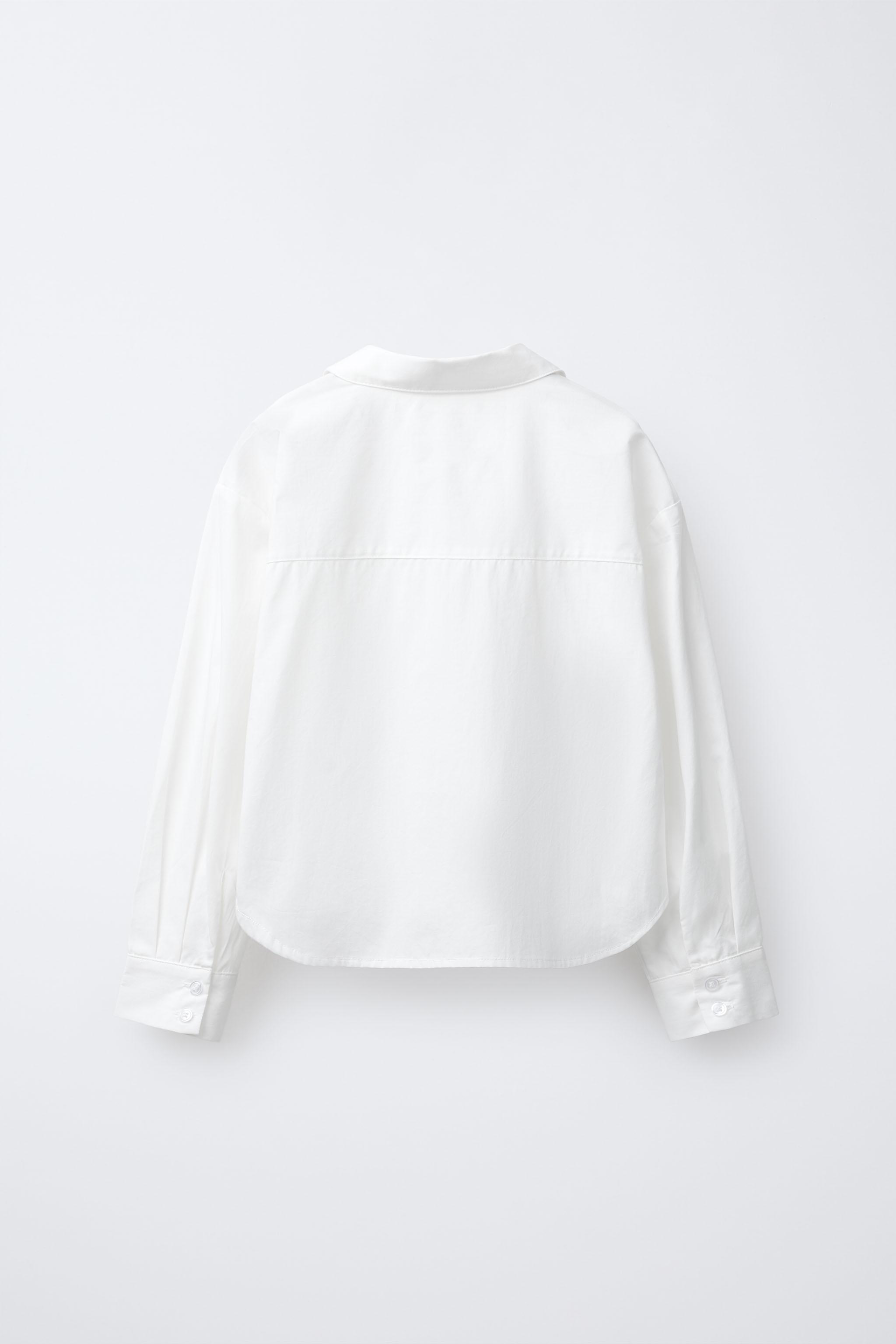 CHEMISE COURTE À NŒUDS BIJOUX