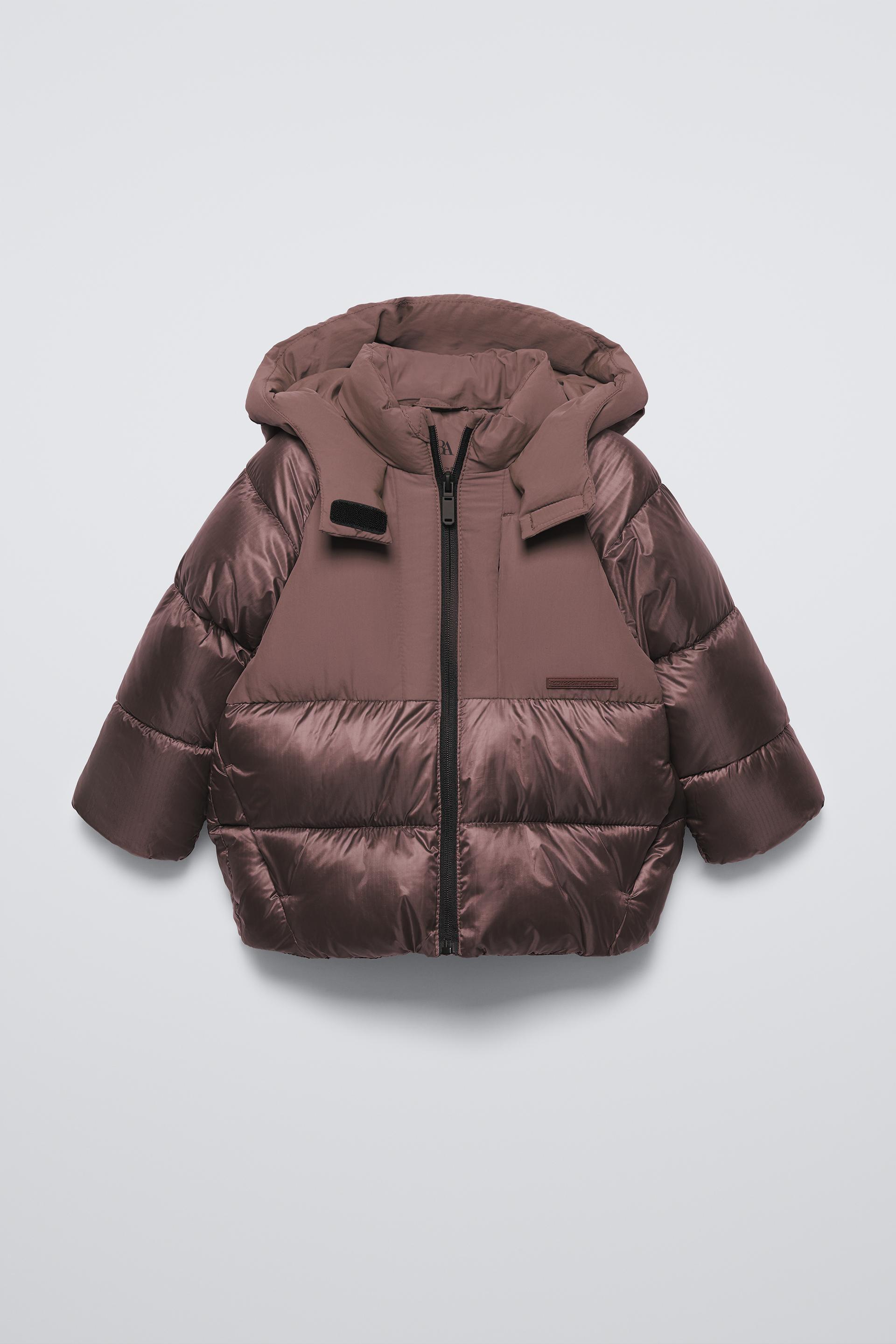 ZARA WATER REPELLENT PUFFER shops JACKET