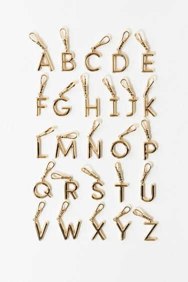 CHARMS LETRAS - Dorado de Zara