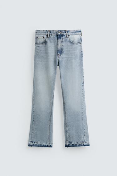 FLARE FIT JEANS - Blue by Zara