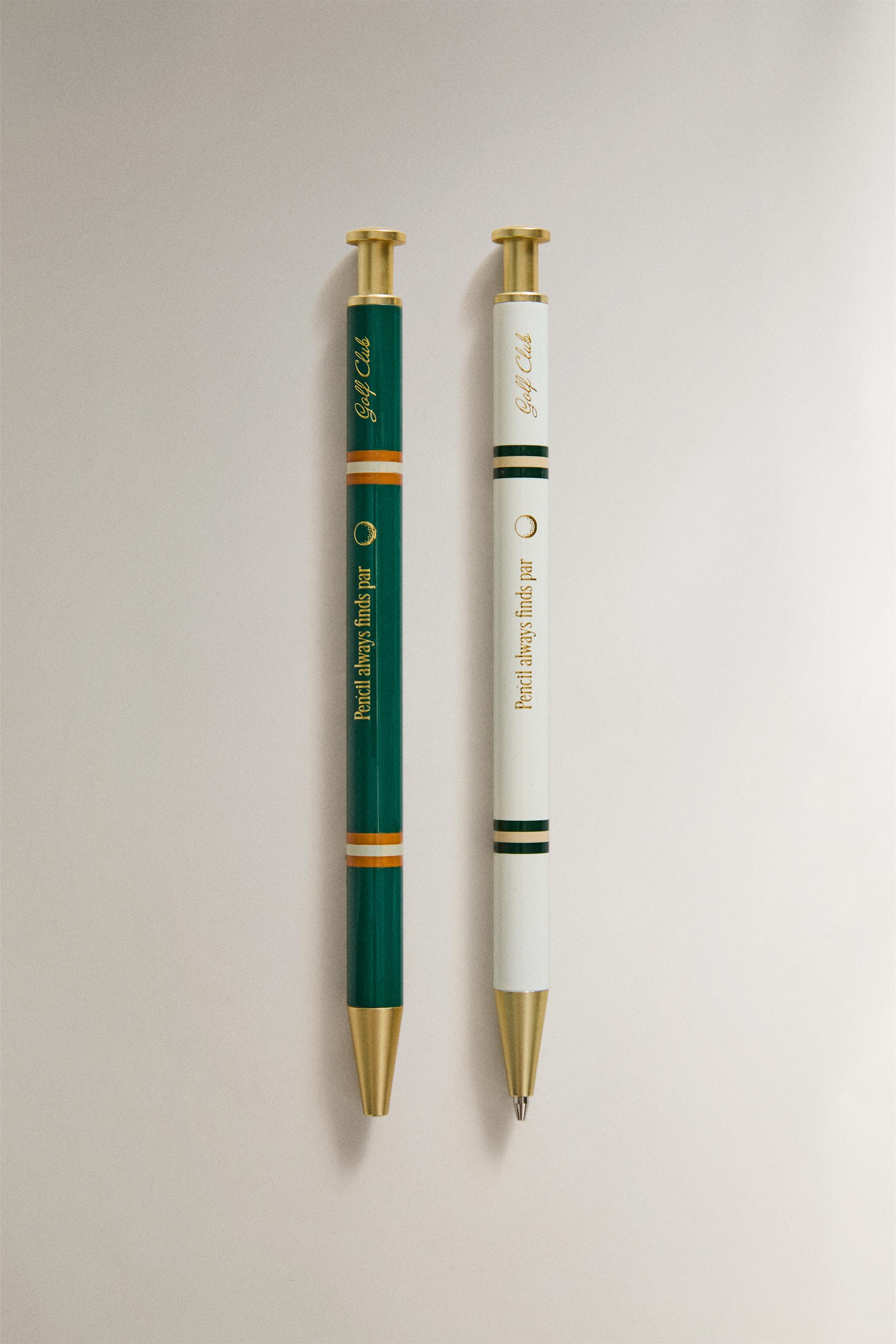 GOLF PEN AND MECHANICAL PENCIL SET (SET OF 2)