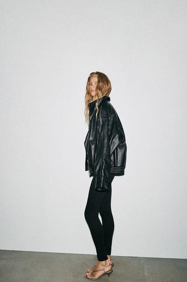 JEAN TRF SKINNY TAILLE HAUTE - Noir de Zara - Image 2