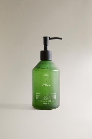 (500 ML) FLEUR BLOSSOM LIQUID SHAMPOO - Green by Zara - Image 0