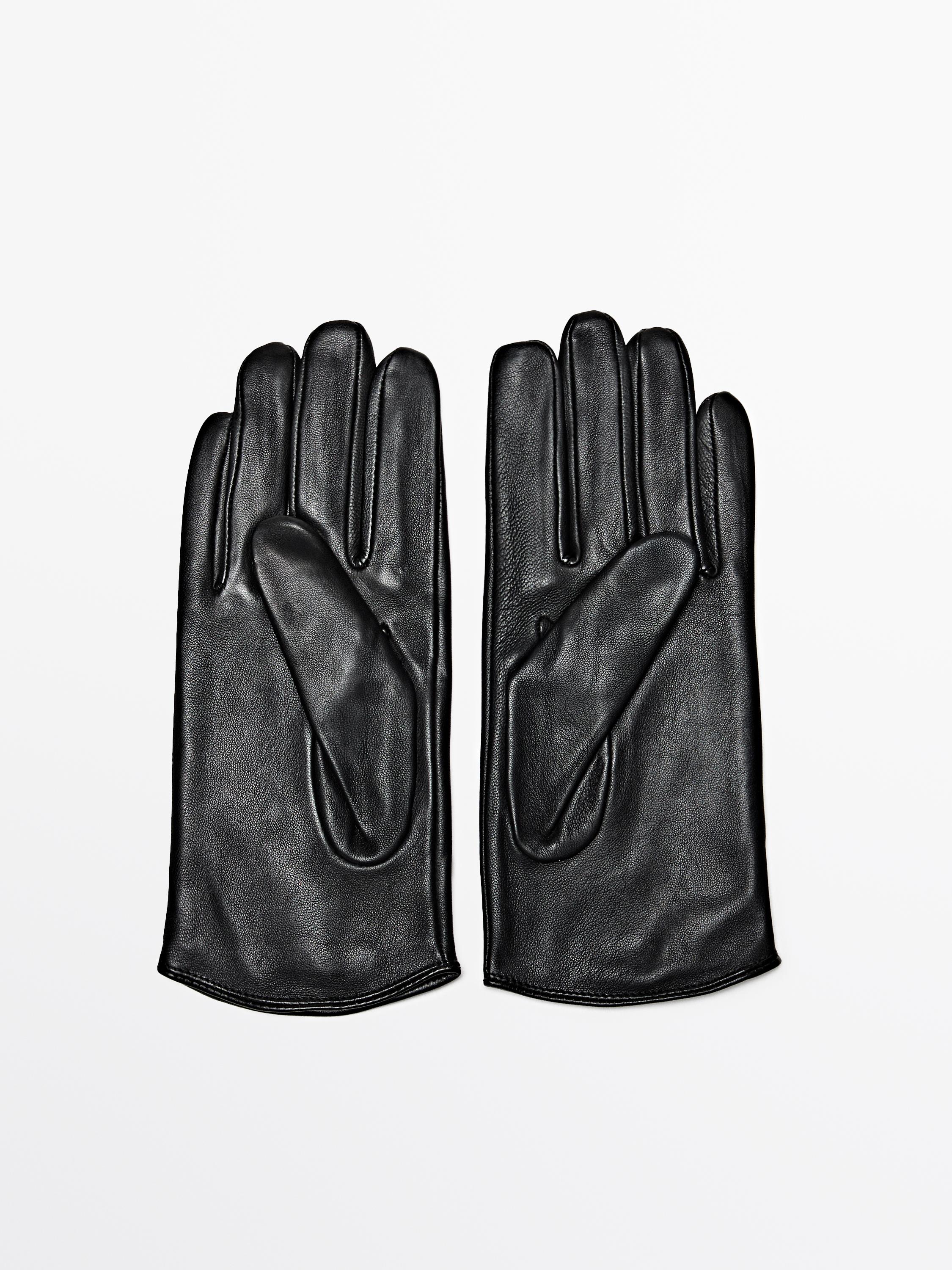 Nappa leather gloves