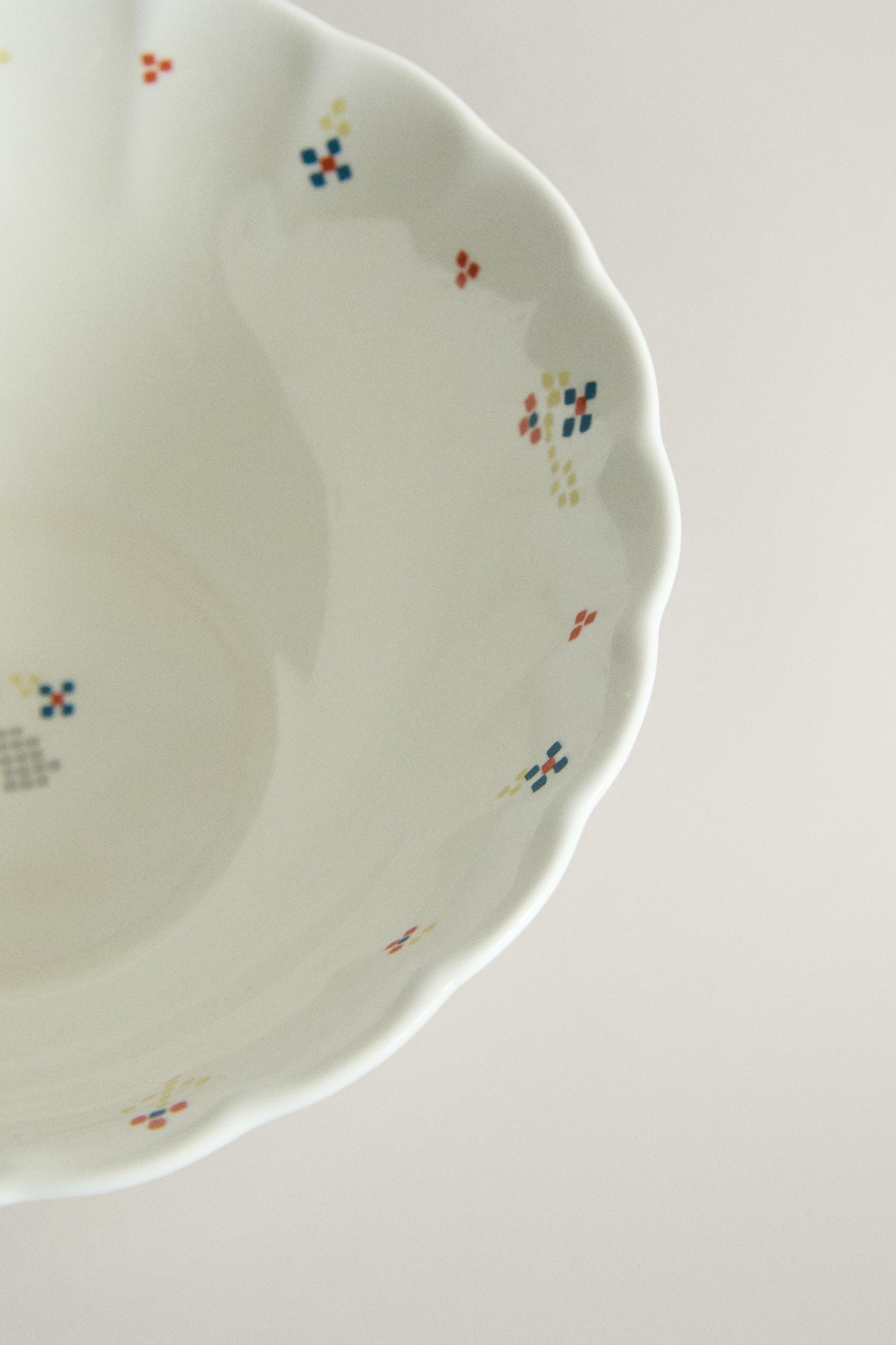 KIDS' PORCELAIN BUNNY BOWL